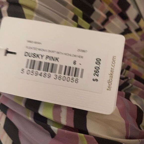 Ted Baker NWT Abstract Midi Skirt - Picture 7 of 9